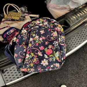 Vera Bradley backpack, navy